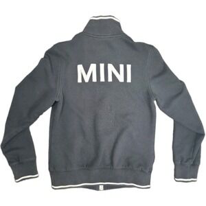 MINI Cooper Womens Full Zip Track Jacket Size XS Black